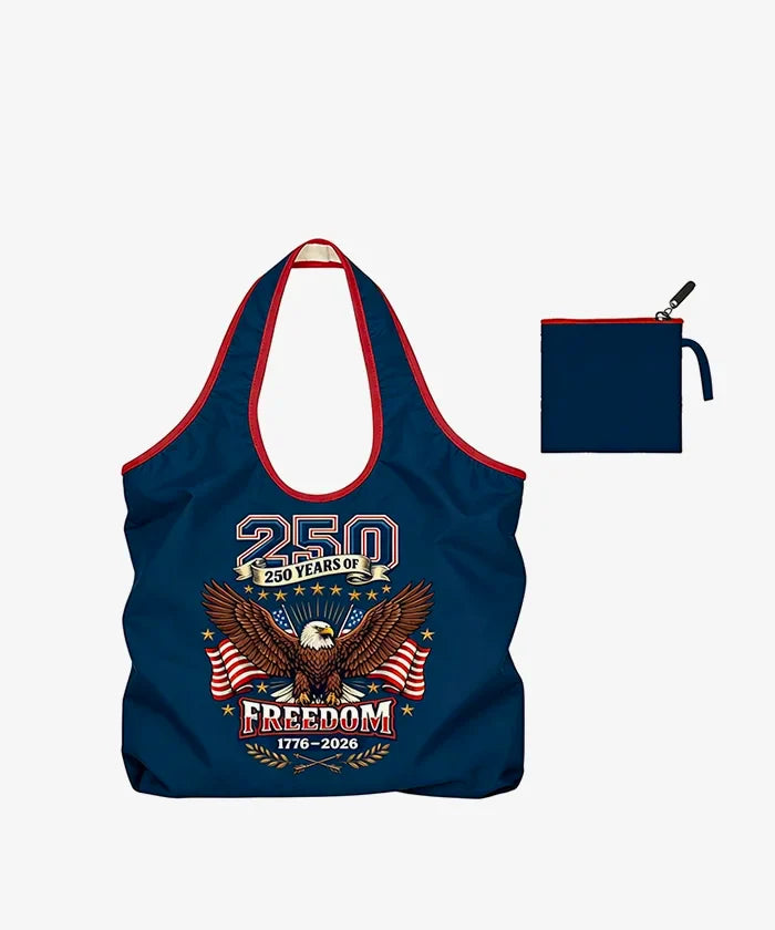Montana West Vintage American Flag Tote Bag