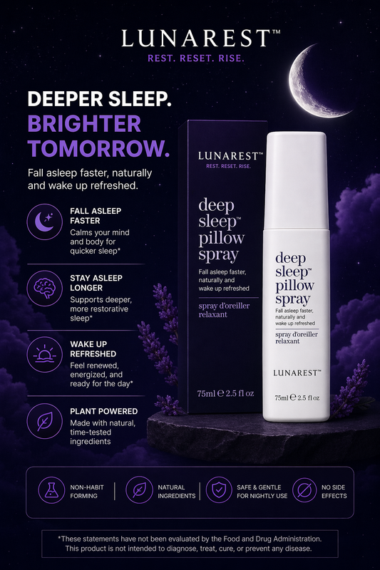LunaRest Deep Sleep Pillow Spray