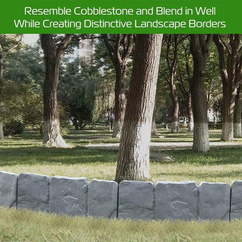 EasyStone™ Decorative Garden Fence