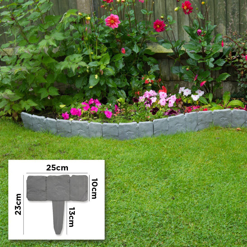 EasyStone™ Decorative Garden Fence
